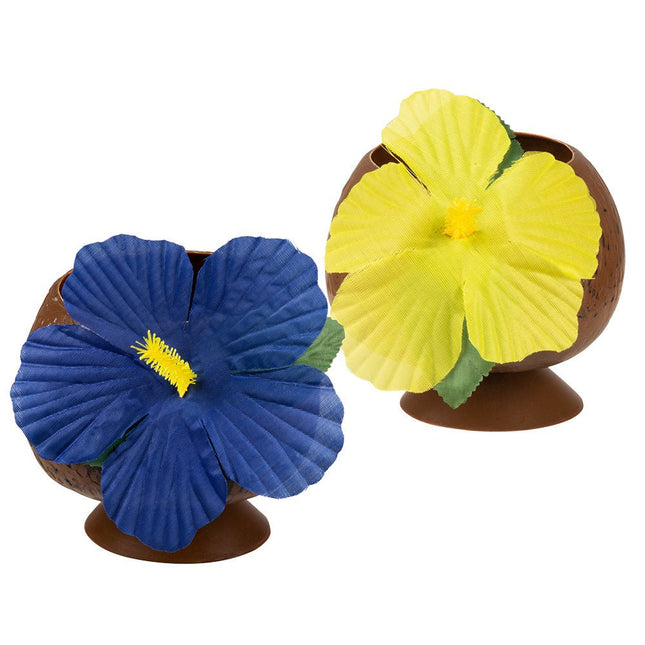 Kokosnoot Beker Hawaii Plastic 10cm van Boland koop je bij Partywinkel