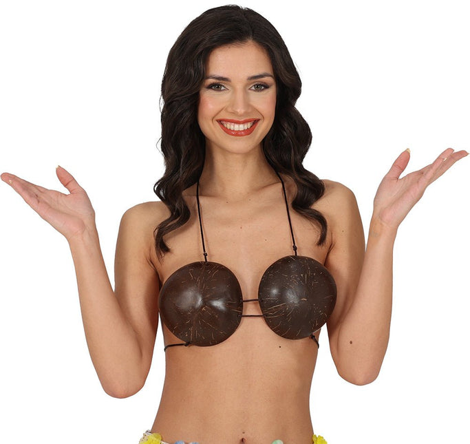 Kokosnoot Bh van Fiestas Guirca koop je bij Partywinkel