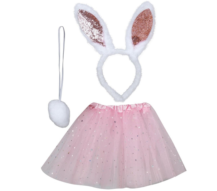 Konijn Accessoireset Roze 3 delig van Fiestas Guirca koop je bij Partywinkel