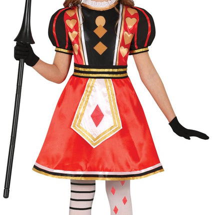 Koningin Jurk Meisje Harten van Fiestas Guirca koop je bij Partywinkel