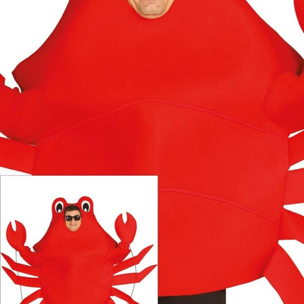 Krab Kostuum Rood Heren van Fiestas Guirca koop je bij Partywinkel