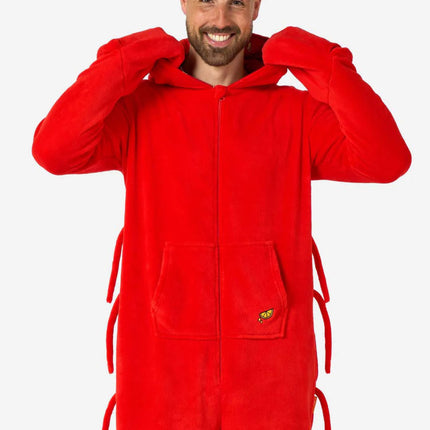 Kreeft Onesie Heren van OppoSuits koop je bij Partywinkel