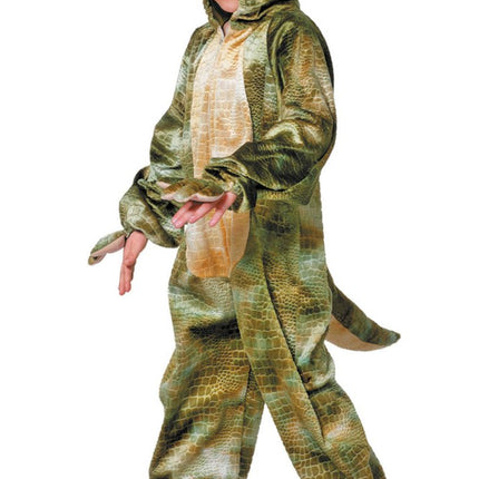 Krokodil Onesie Kind Krokodil van Wilbers & Wilbers koop je bij Partywinkel