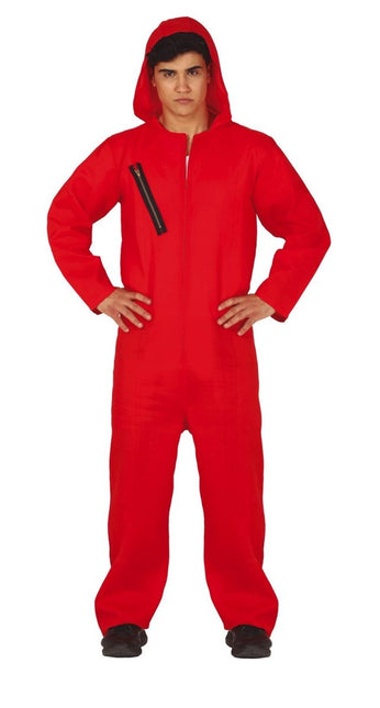 La Casa de Papel Rode Overall van Fiestas Guirca koop je bij Partywinkel