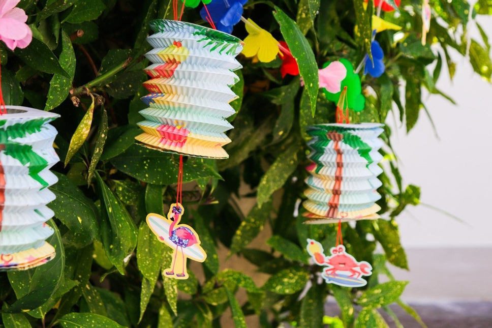 Lampionnen Slinger Flamingo 3,6m van Folat koop je bij Partywinkel