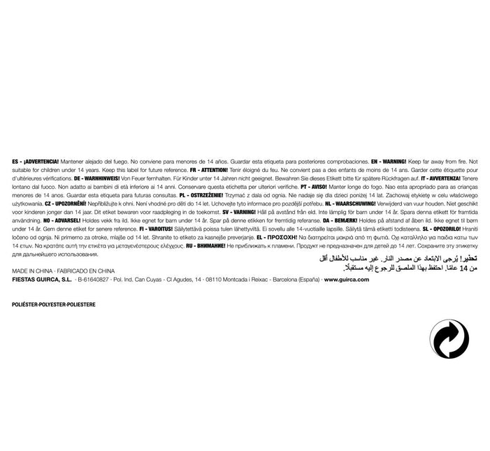 Latex Neus van Fiestas Guirca koop je bij Partywinkel