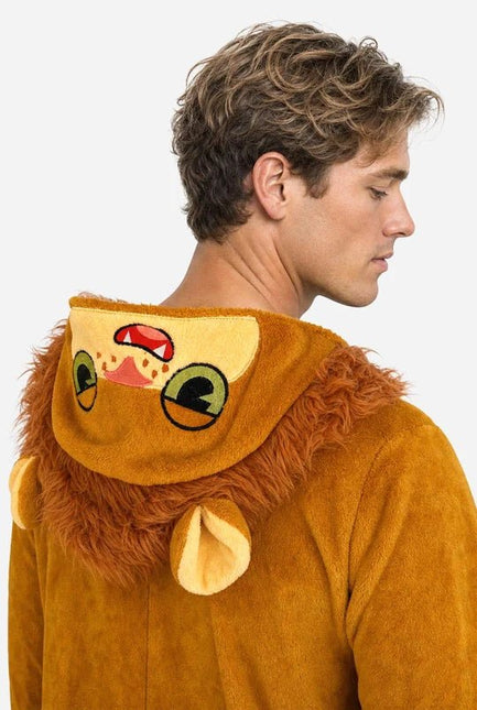 Leeuw Onesie Unisex Bruin van OppoSuits koop je bij Partywinkel