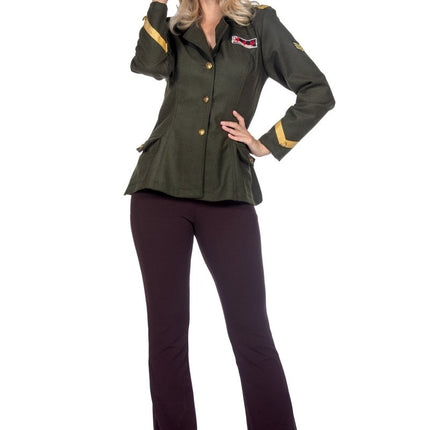 Leger Jas Dames van Wilbers & Wilbers koop je bij Partywinkel