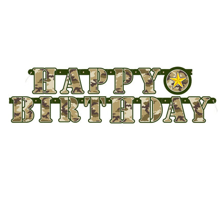 Leger Letterslinger Happy Birthday 1,64m van Unique koop je bij Partywinkel