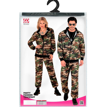 Leger Trainingspak Fout van Widmann koop je bij Partywinkel