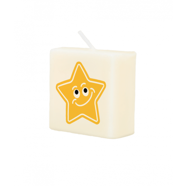 Letter Kaarsje Star 4cm van Paper Dreams koop je bij Partywinkel