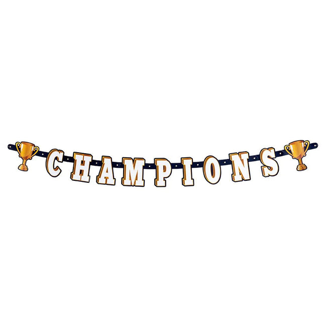 Letterslinger Champions 1,6m van Boland koop je bij Partywinkel