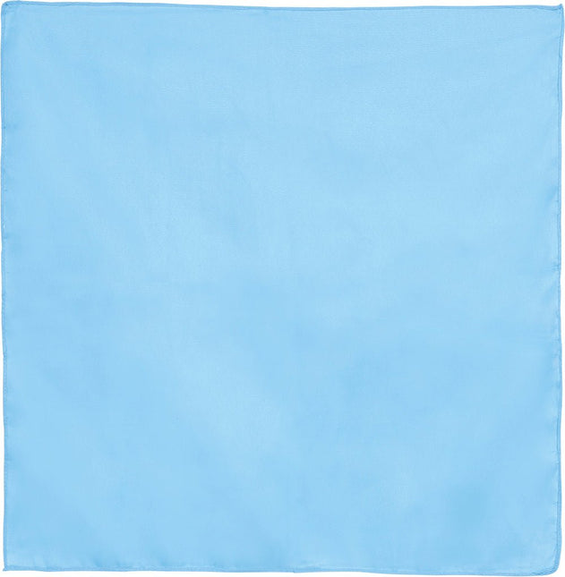 Lichtblauwe Bandana 54cm van Fiestas Guirca koop je bij Partywinkel