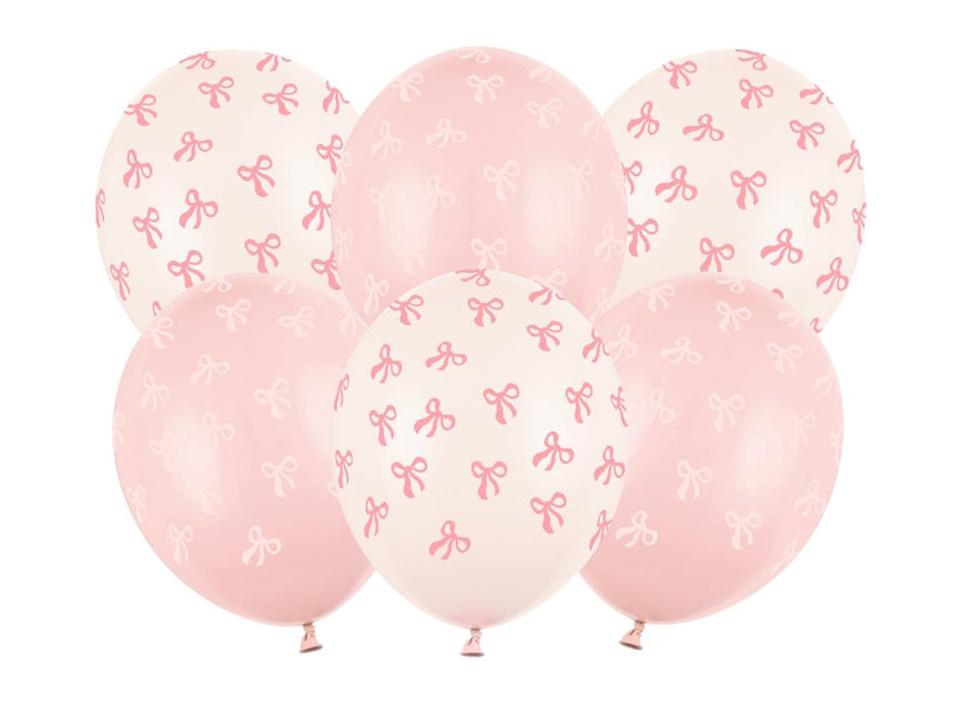Lichtroze Ballonnen Cockers 30cm 50st van Partydeco koop je bij Partywinkel