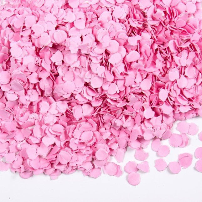 Lichtroze Confetti 100gr van WeFiesta koop je bij Partywinkel