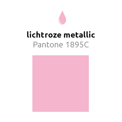 Lichtroze Reuze Ballon XL Metallic 91cm van Balloonia koop je bij Partywinkel