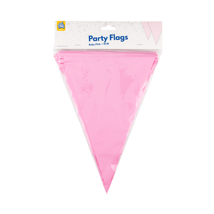 Lichtroze Slinger Plastic 10m van Paper Dreams koop je bij Partywinkel