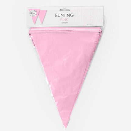 Lichtroze Slingers 10m van WeFiesta koop je bij Partywinkel