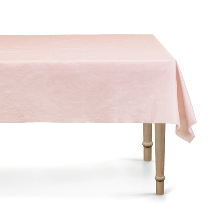 Lichtroze Tafelkleed Synthetisch 1,8m van Partydeco koop je bij Partywinkel