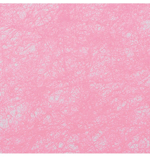 Lichtroze Tafelloper Romance 10m van CHAKS koop je bij Partywinkel