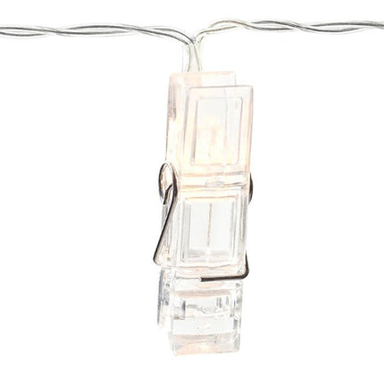 Lichtslinger LED Knijpers 1,4m van Partydeco koop je bij Partywinkel