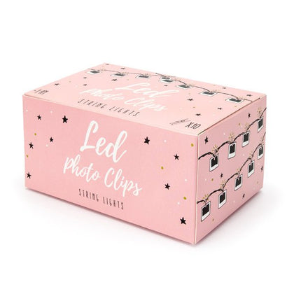 Lichtslinger LED Knijpers 1,4m van Partydeco koop je bij Partywinkel