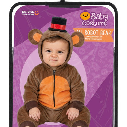 Lil Robot Bear Kostuum Baby van Fiestas Guirca koop je bij Partywinkel