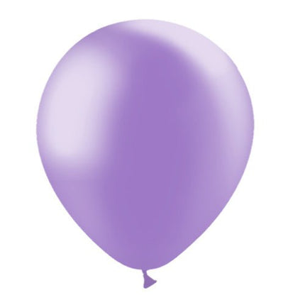 Lila Ballonnen Metallic 30cm 10st van Balloonia koop je bij Partywinkel