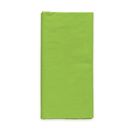 Lime Groen Tafelkleed Papier 1,8m van WeFiesta koop je bij Partywinkel