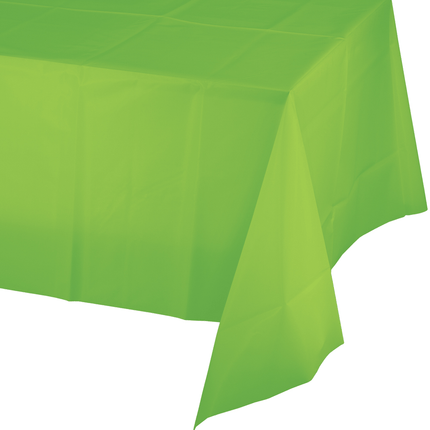 Lime Groen Tafelkleed Plastic 2,74m van Creative Converting koop je bij Partywinkel