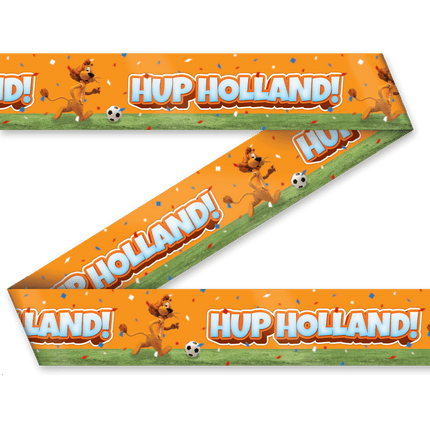 Loeki De Leeuw Afzetlint Oranje 12m van Paper Dreams koop je bij Partywinkel