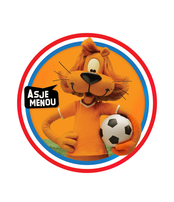 Loeki De Leeuw Onderzetters 10cm 6st van Paper Dreams koop je bij Partywinkel