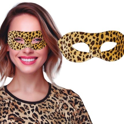 Luipaard Oogmasker van Fiestas Guirca koop je bij Partywinkel