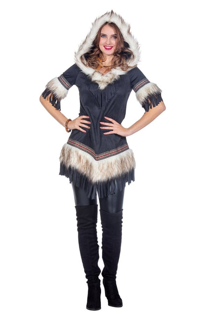 Eskimo Jurk Dames Luxe van Wilbers & Wilbers koop je bij Partywinkel