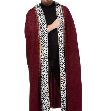 Koningsmantel Rood Heren Luxe van Wilbers & Wilbers koop je bij Partywinkel