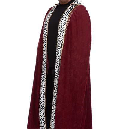 Koningsmantel Rood Heren Luxe van Wilbers & Wilbers koop je bij Partywinkel