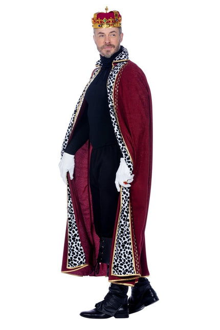 Koningsmantel Rood Heren Luxe van Wilbers & Wilbers koop je bij Partywinkel