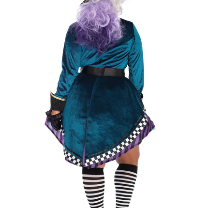 Mad Hatter Kostuum Paars Groen Dames Leg Avenue van Leg Avenue koop je bij Partywinkel