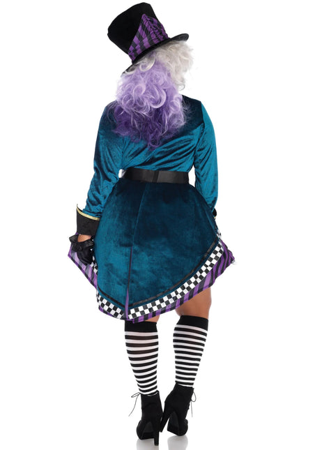 Mad Hatter Kostuum Paars Groen Dames Leg Avenue van Leg Avenue koop je bij Partywinkel
