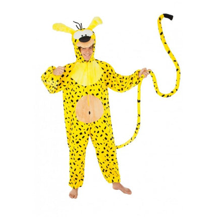Marsupilami-puku aikuisille, hännällä, 2 m