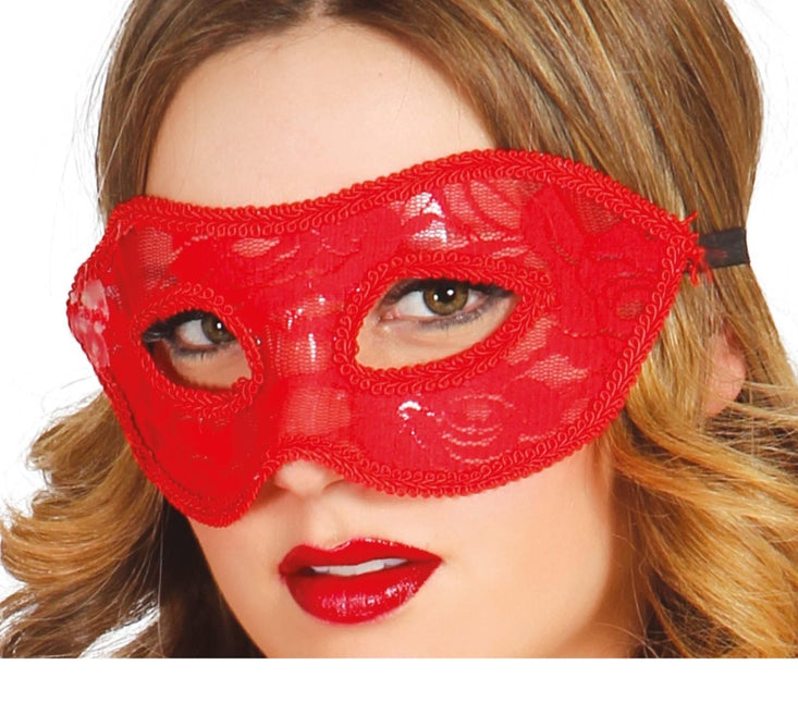 Masker Kant Rood van Fiestas Guirca koop je bij Partywinkel