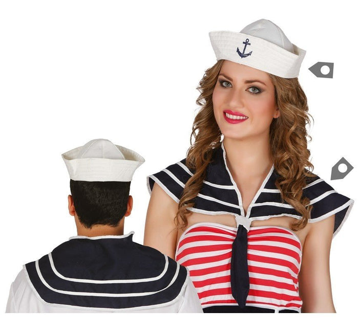 Matrozenpet met Kraag en Stropdas van Fiestas Guirca koop je bij Partywinkel