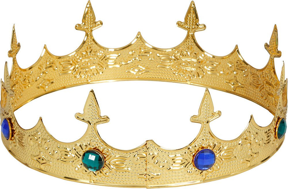 Medieval Gouden Metallic Kroon van Fiestas Guirca koop je bij Partywinkel