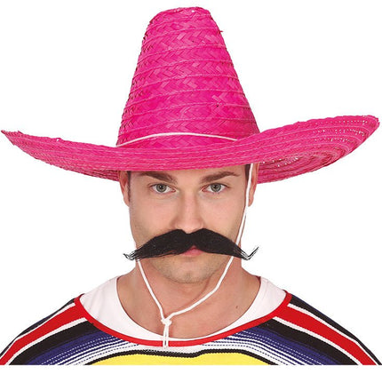 Mexicaanse Hoed Roze van Fiestas Guirca koop je bij Partywinkel