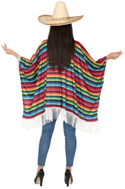 Mexico Poncho van Fiestas Guirca koop je bij Partywinkel