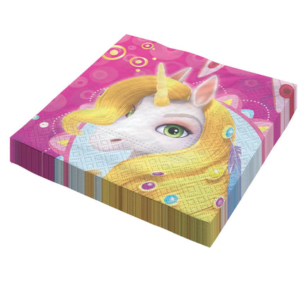 Mia And Me -lautasliinat 33 cm, 20 kpl