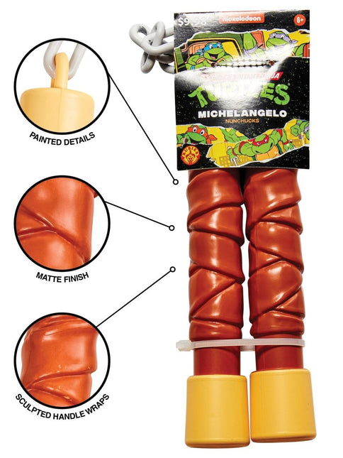 Michelangelo Nunchucks van Rubies koop je bij Partywinkel