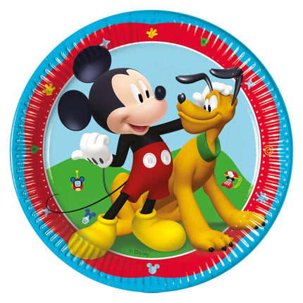Mickey Rock The House Borden 20cm 8st van Procos koop je bij Partywinkel
