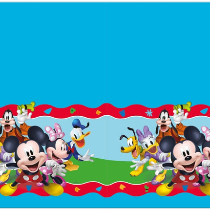 Mickey Rock The House Tafelkleed 1.8m van Procos koop je bij Partywinkel
