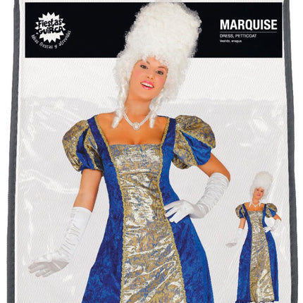 Middeleeuwen Jurk Blauw Dames Middeleeuwen van Fiestas Guirca koop je bij Partywinkel